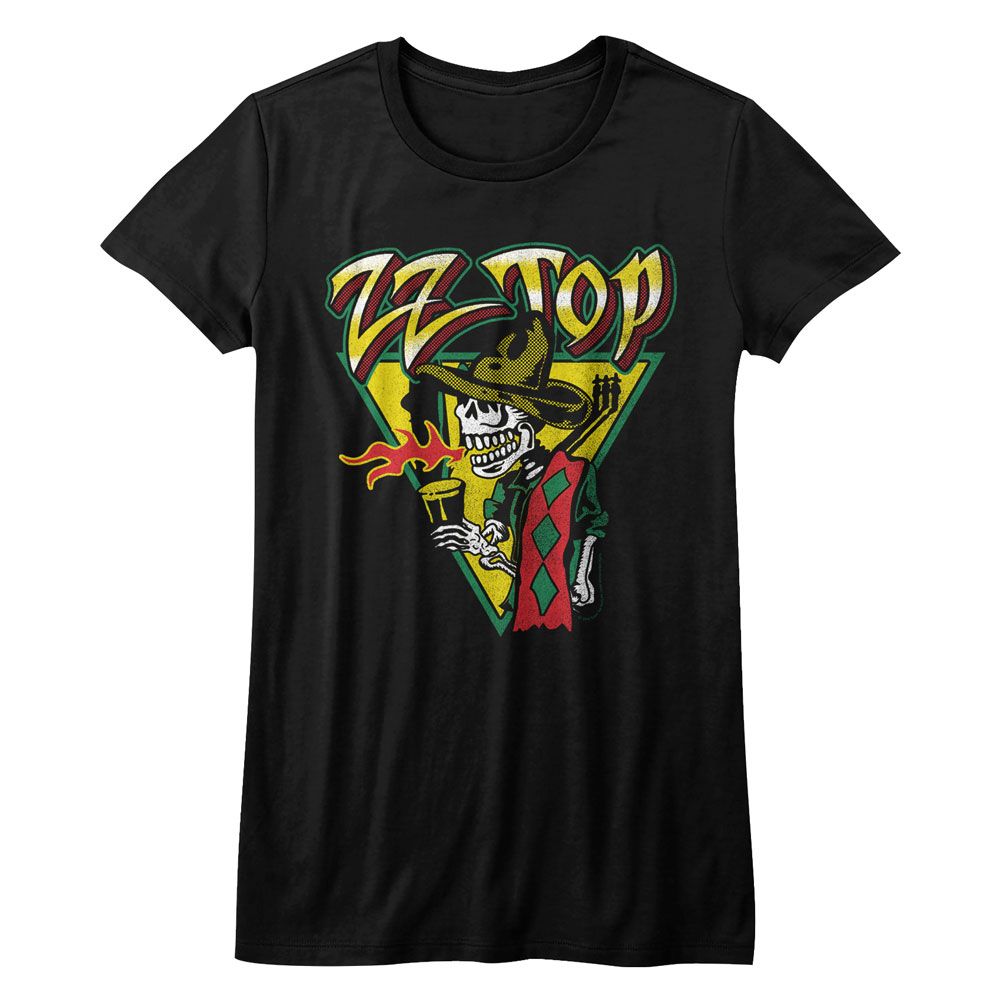 ZZ Top Dia De Los Mescalera Official Ladies T-Shirt Hoodie, Sweatshirt | CiraTrend.com