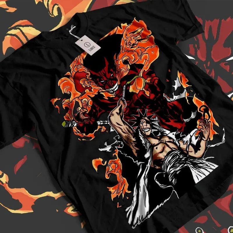 Zaraki Kenpachi Bleach Ichigo Bankai Anime Unisex Tshirt T-Shirt Tee ALL SIZES Hoodie, Sweatshirt | CiraTrend.com
