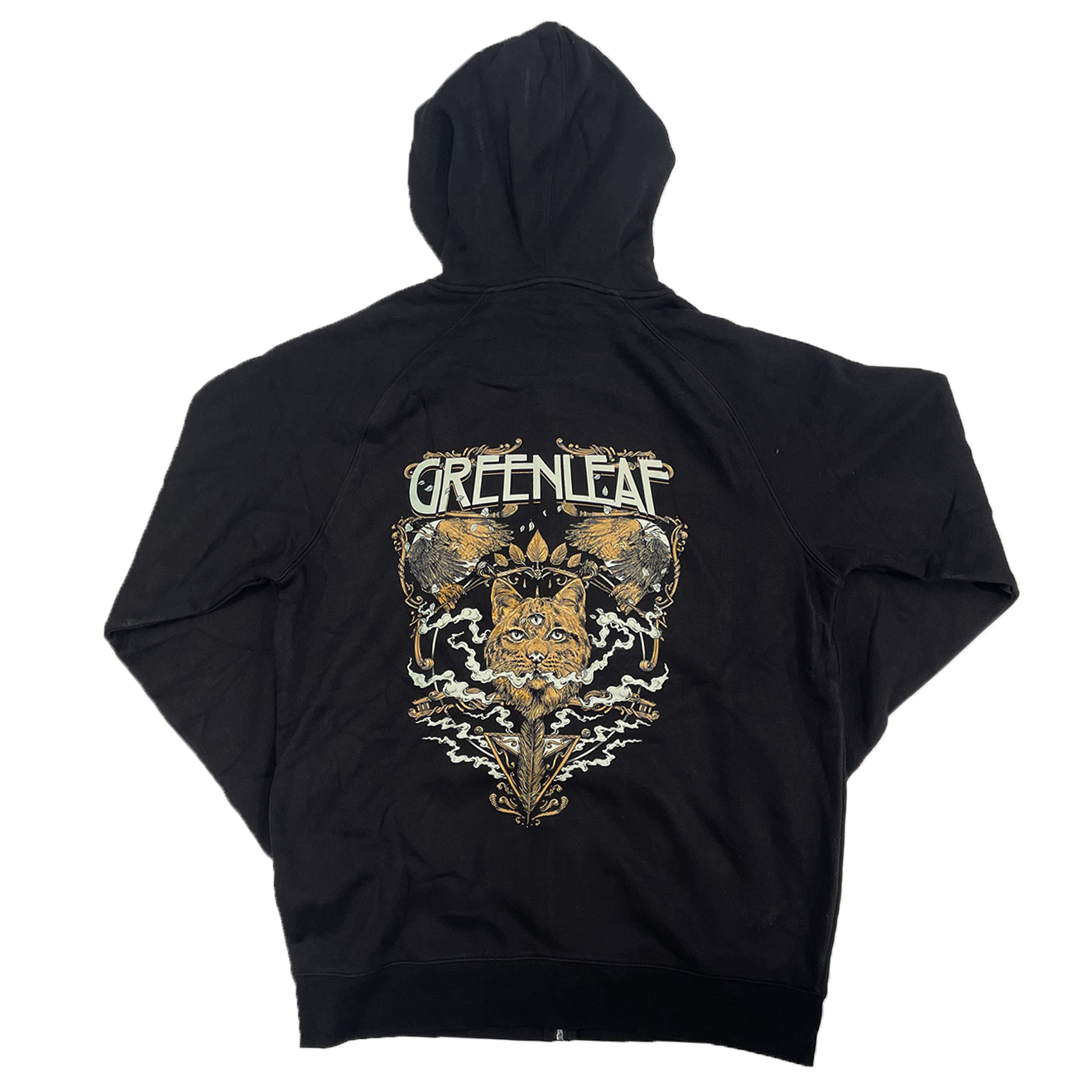 Greenleaf "Third Eye" Zip Hoodie T-Shirts, Sweatshirt | CiraTrend.com (Image 2)