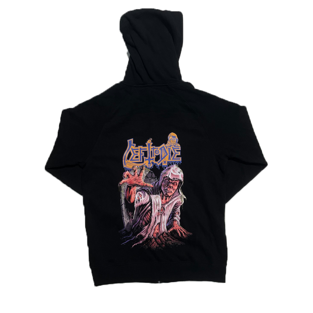 Left To Die "Reborn Dead" Zip-Up Hoodie T-Shirts, Sweatshirt | CiraTrend.com (Image 2)