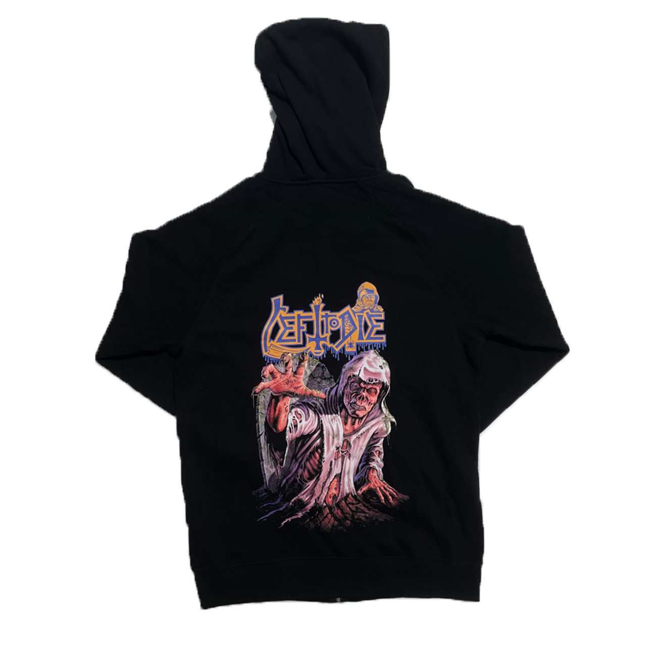 Left To Die "Reborn Dead" Zip-Up Hoodie T-Shirts, Sweatshirt | CiraTrend.com (Image 2)