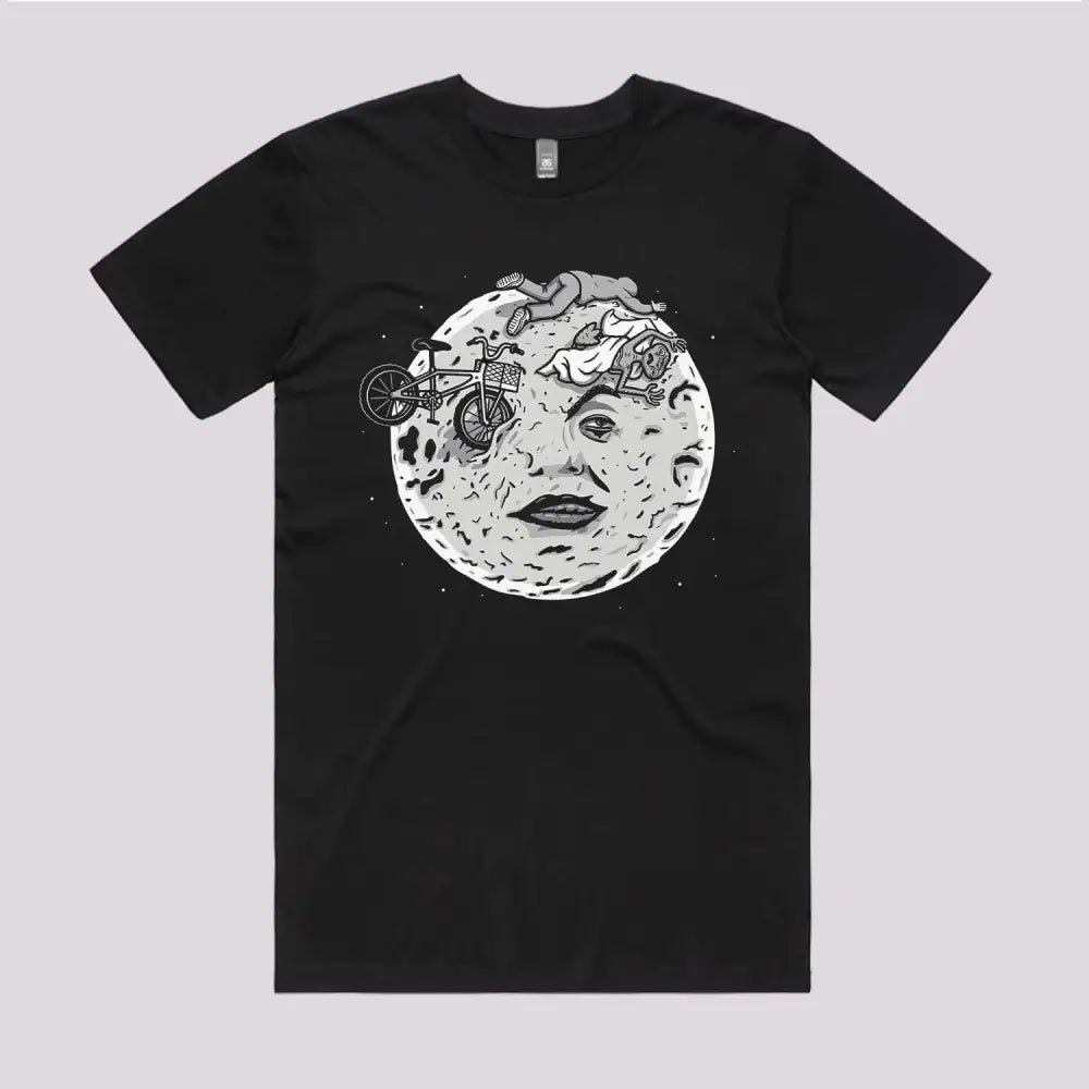 A Bike To The Moon T-Shirt Hoodie, Sweatshirt | CiraTrend.com (Image 2)