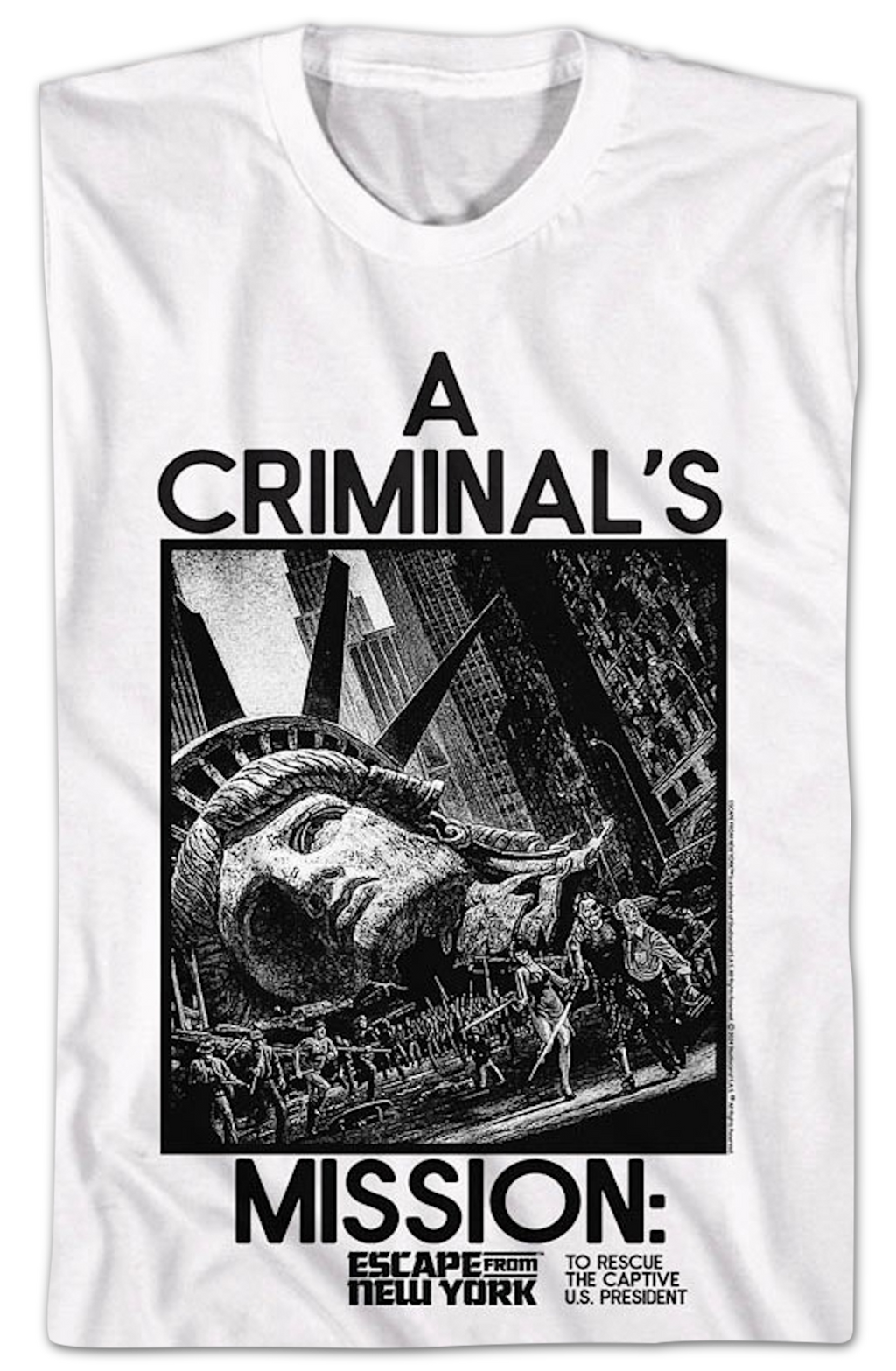 A Criminal's Mission Escape From New York T-Shirt Hoodie, Sweatshirt | CiraTrend.com (Image 2)