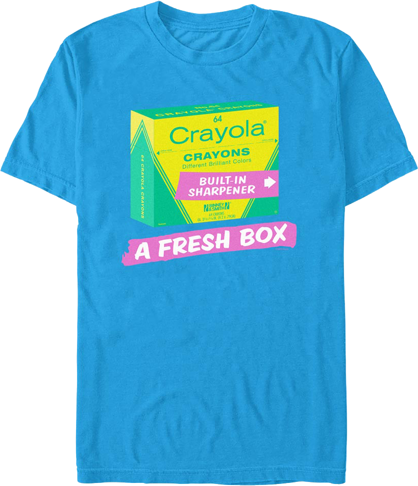 A Fresh Box Crayola T-Shirt Hoodie, Sweatshirt | CiraTrend.com (Image 1)