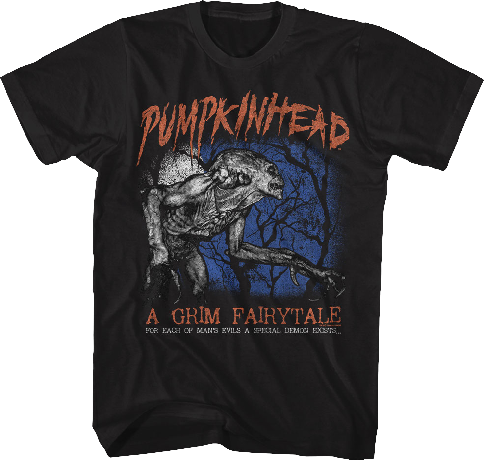 A Grim Fairytale Pumpkinhead T-Shirt Hoodie, Sweatshirt | CiraTrend.com (Image 1)