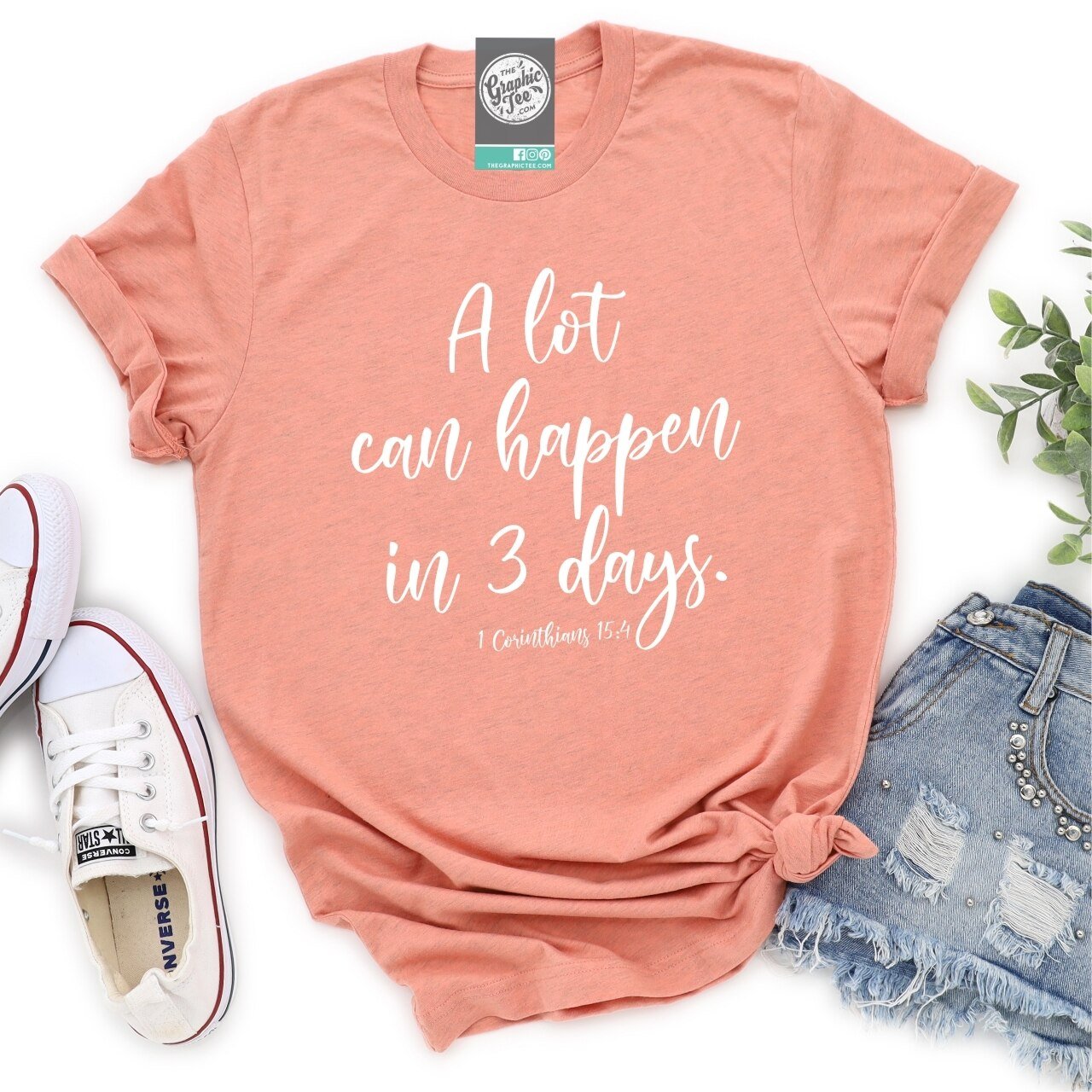A Lot Can Happen in 3 Days - Unisex Tee Shirt Hoodie, Sweatshirt | CiraTrend.com