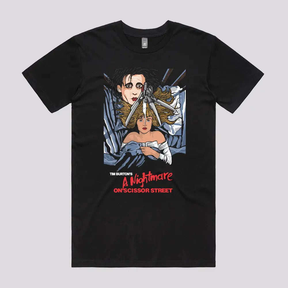 A Nightmare On Scissor Street T-Shirt Hoodie, Sweatshirt | CiraTrend.com (Image 2)