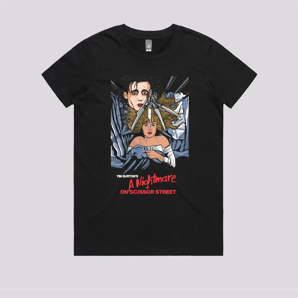 A Nightmare On Scissor Street T-Shirt Hoodie, Sweatshirt | CiraTrend.com (Image 3)
