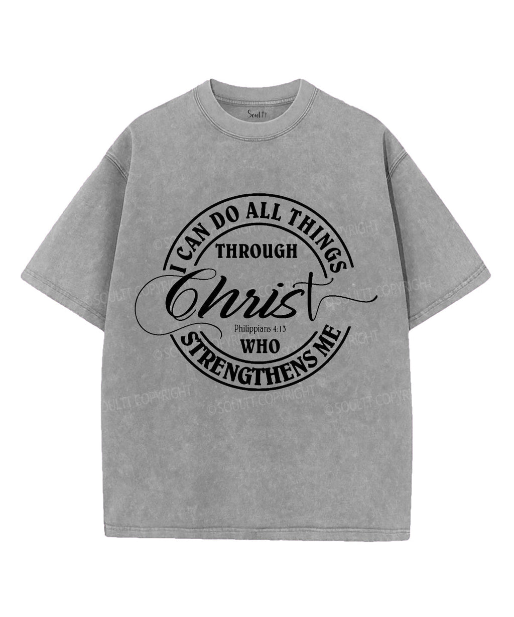 I Can Do All Things Washed Christian T-shirt Style001 Hoodie, Sweatshirt | CiraTrend.com (Image 3)