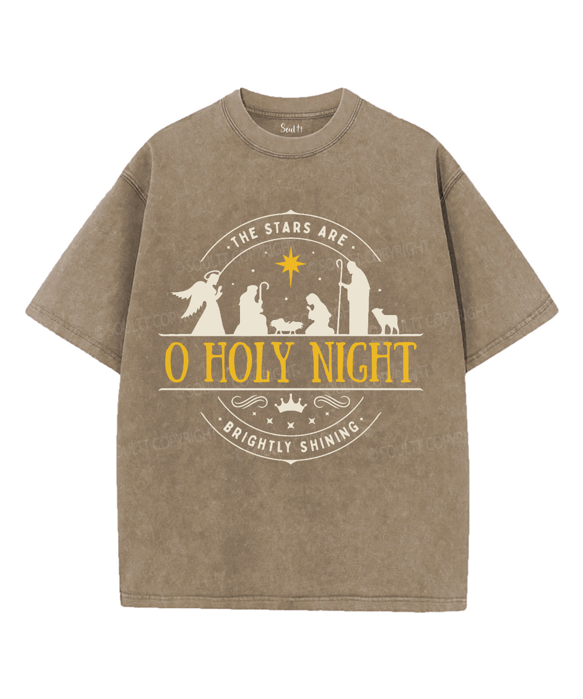 O Holy Night Washed Christian T-shirt Style002 Hoodie, Sweatshirt | CiraTrend.com (Image 5)