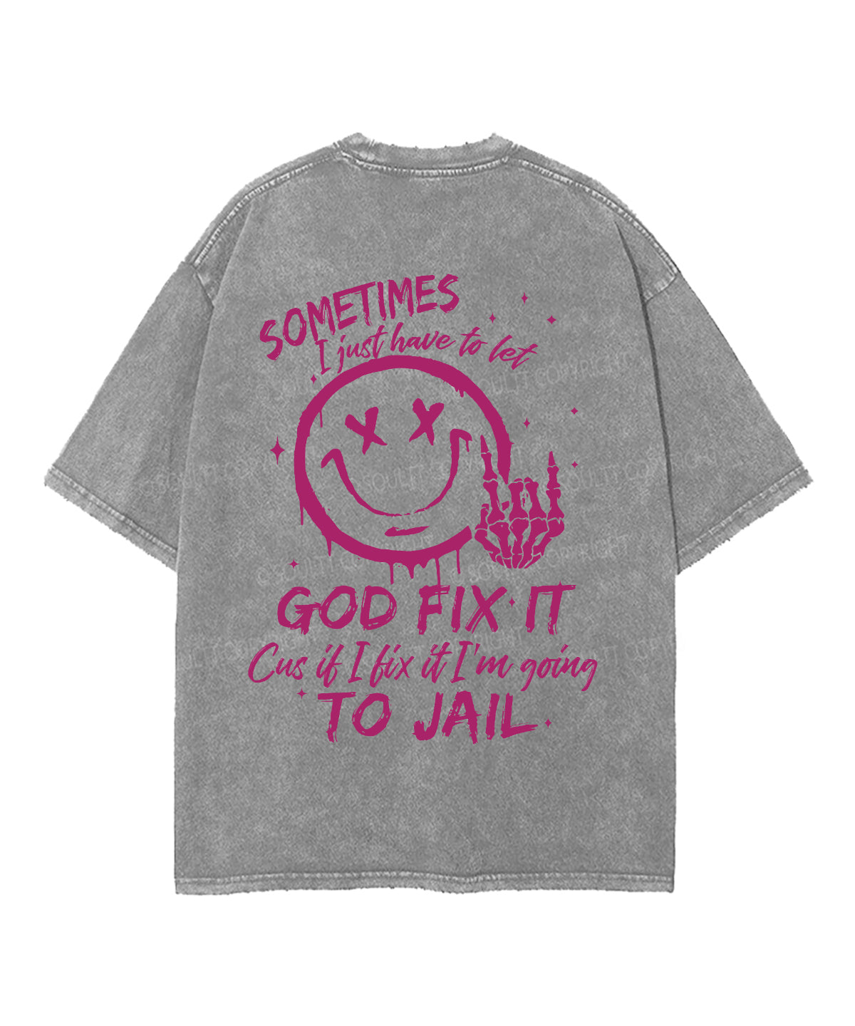 God Fix Double Sided Washed Christian T-Shirts, Hoodie, Sweatshirt