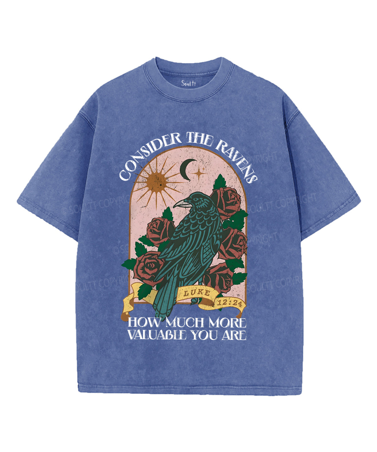 Consider Ravens Washed Christian T-Shirts, Hoodie, Sweatshirt