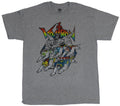 Voltron Mens T-Shirt - 5 Lion Group Under Standing Voltron Image Hoodie, Sweatshirt | CiraTrend.com