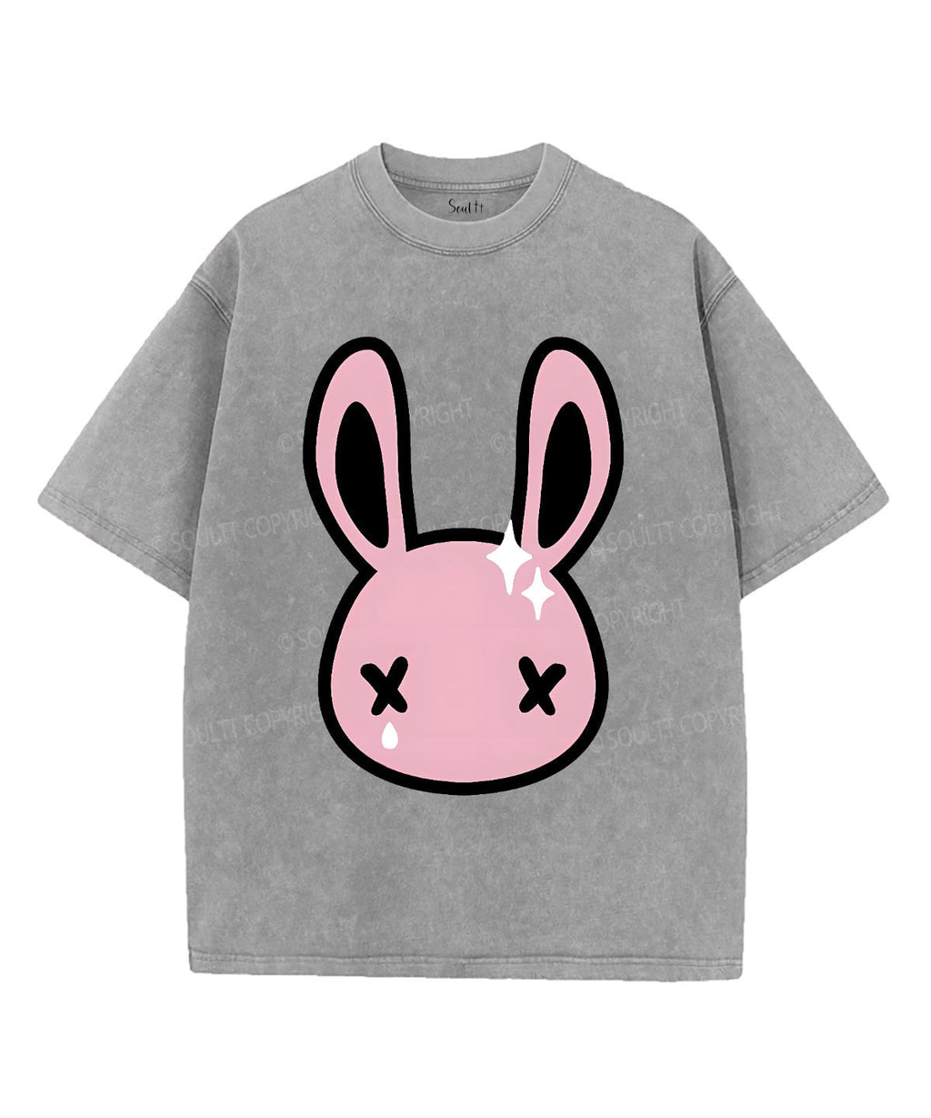 Easter Bunny Unisex Washed Christian T-shirt Hoodie, Sweatshirt | CiraTrend.com (Image 2)