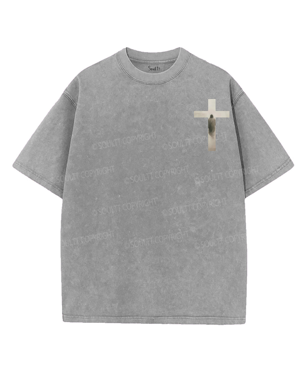 The Lord Is My Shepherd Double Sided Unisex Washed Christian T-shirt Style006 Hoodie, Sweatshirt | CiraTrend.com (Image 4)