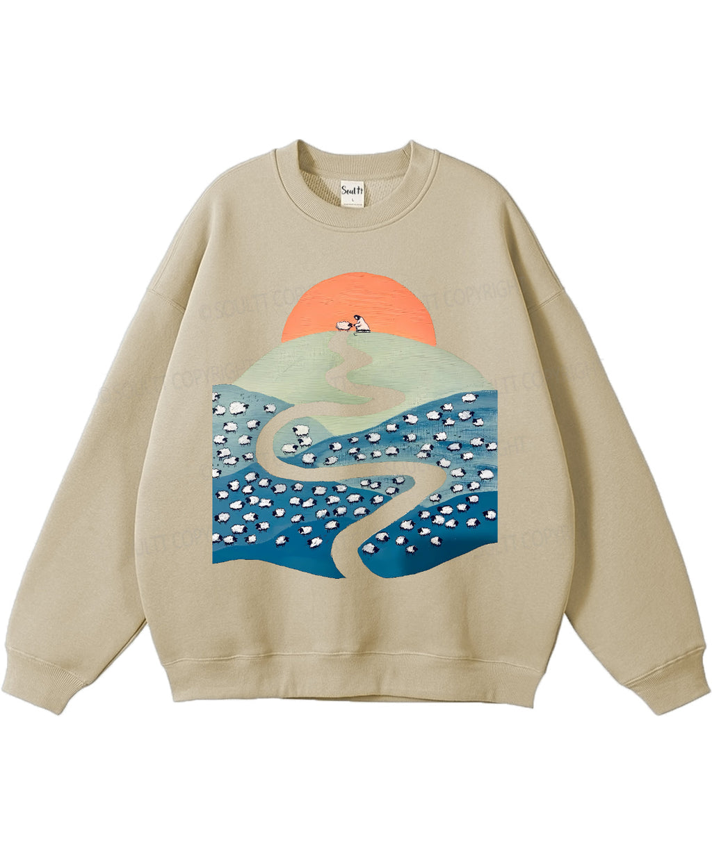 He Left 99 To Find Me Cotton Christian Sweatshirt T-Shirts, Hoodie | CiraTrend.com (Image 4)