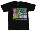 Voltron Mens T-Shirt - Let's Go Voltron Force! 5 Part Team Getting battle Ready Hoodie, Sweatshirt | CiraTrend.com