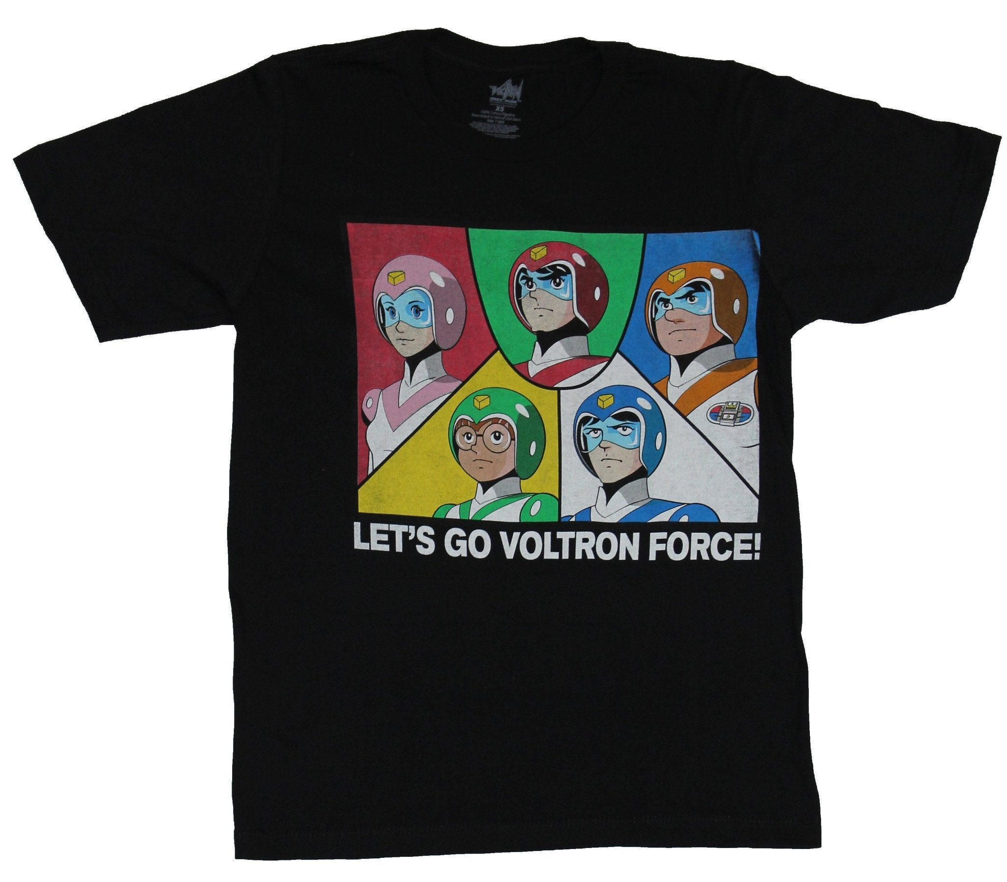 Voltron Mens T-Shirt - Let's Go Voltron Force! 5 Part Team Getting battle Ready Hoodie, Sweatshirt | CiraTrend.com