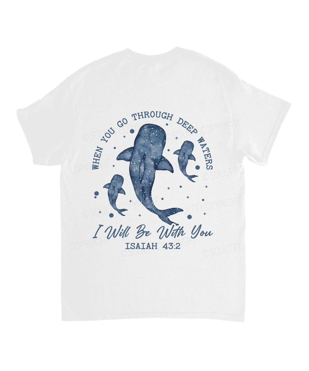 I Will Be With You Double Sided Unisex Cotton Christian T-Shirt Style010 Hoodie, Sweatshirt | CiraTrend.com (Image 3)