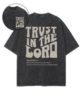 Trust In The Lord Double Sided Washed Christian T-shirt Style002 Hoodie, Sweatshirt | CiraTrend.com (Image 1)