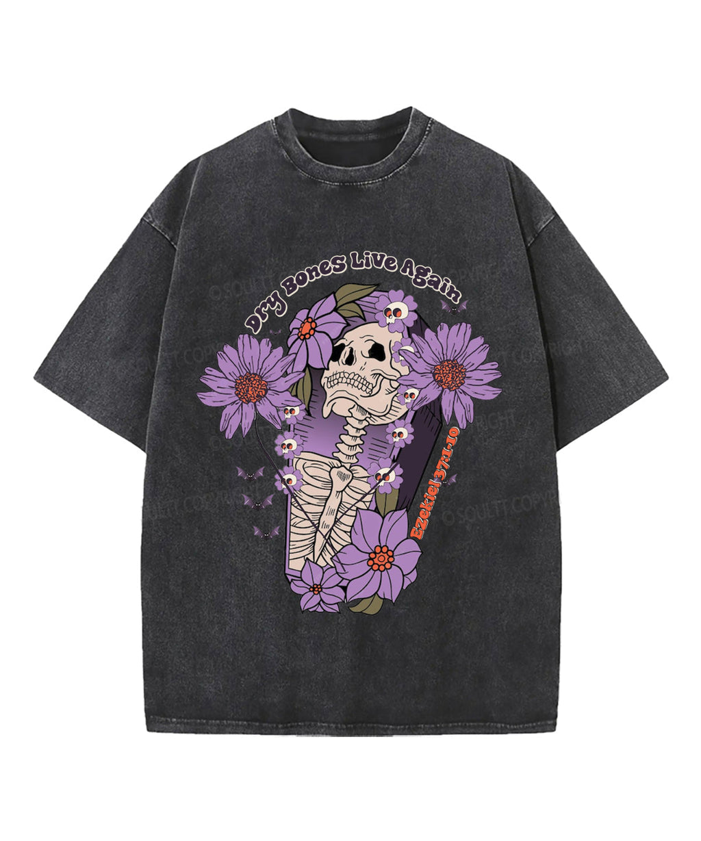 Dry Bones Come Alive Washed Christian T-shirt Style006 Hoodie, Sweatshirt | CiraTrend.com (Image 1)