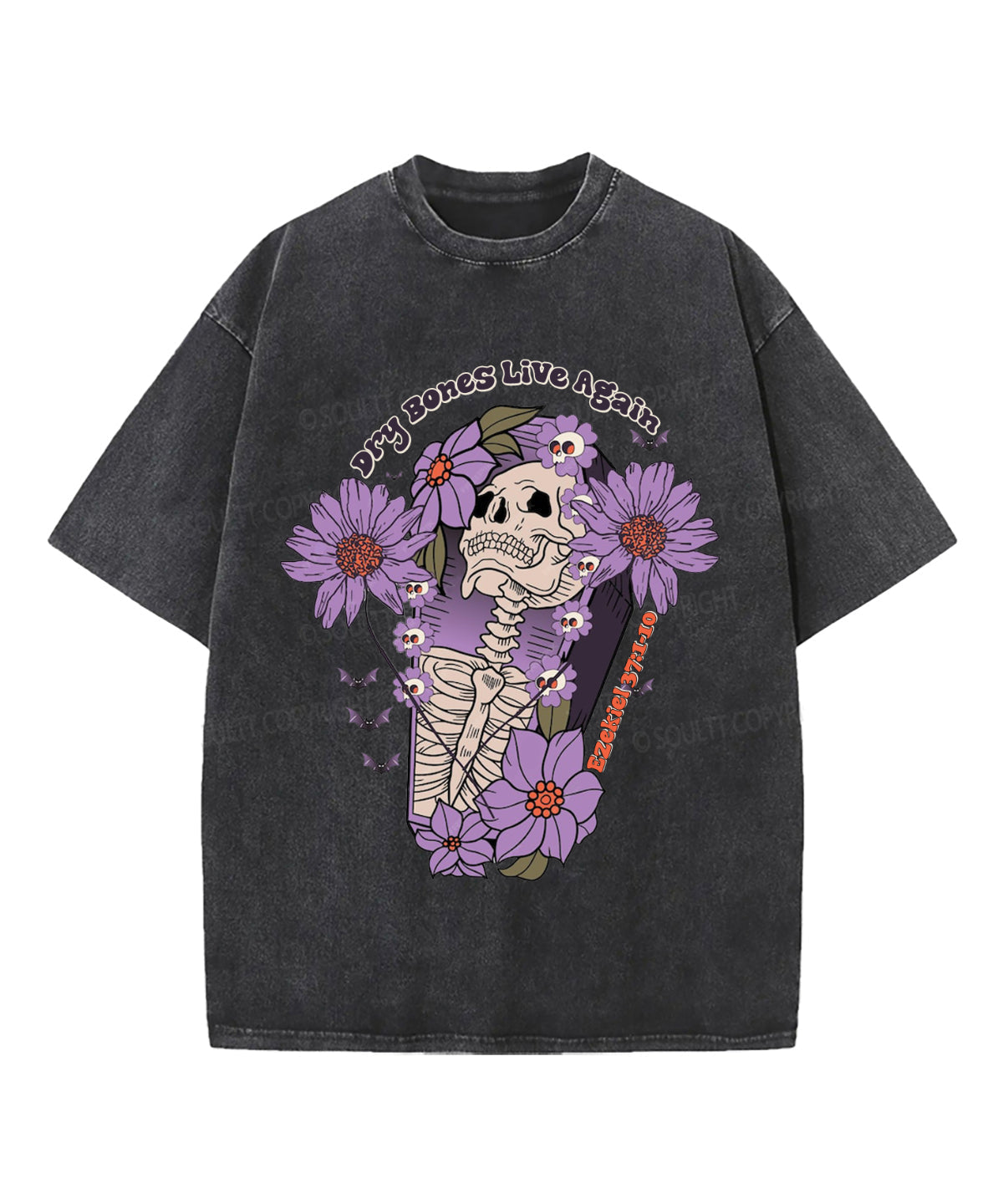 Dry Bones Come Alive Washed Christian T-shirt Style006 Hoodie, Sweatshirt | CiraTrend.com (Image 1)