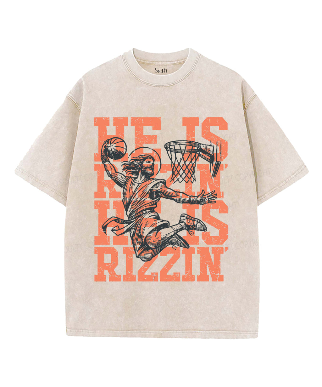 He Is Risen Unisex Washed Christian T-shirt Style008 Hoodie, Sweatshirt | CiraTrend.com (Image 4)