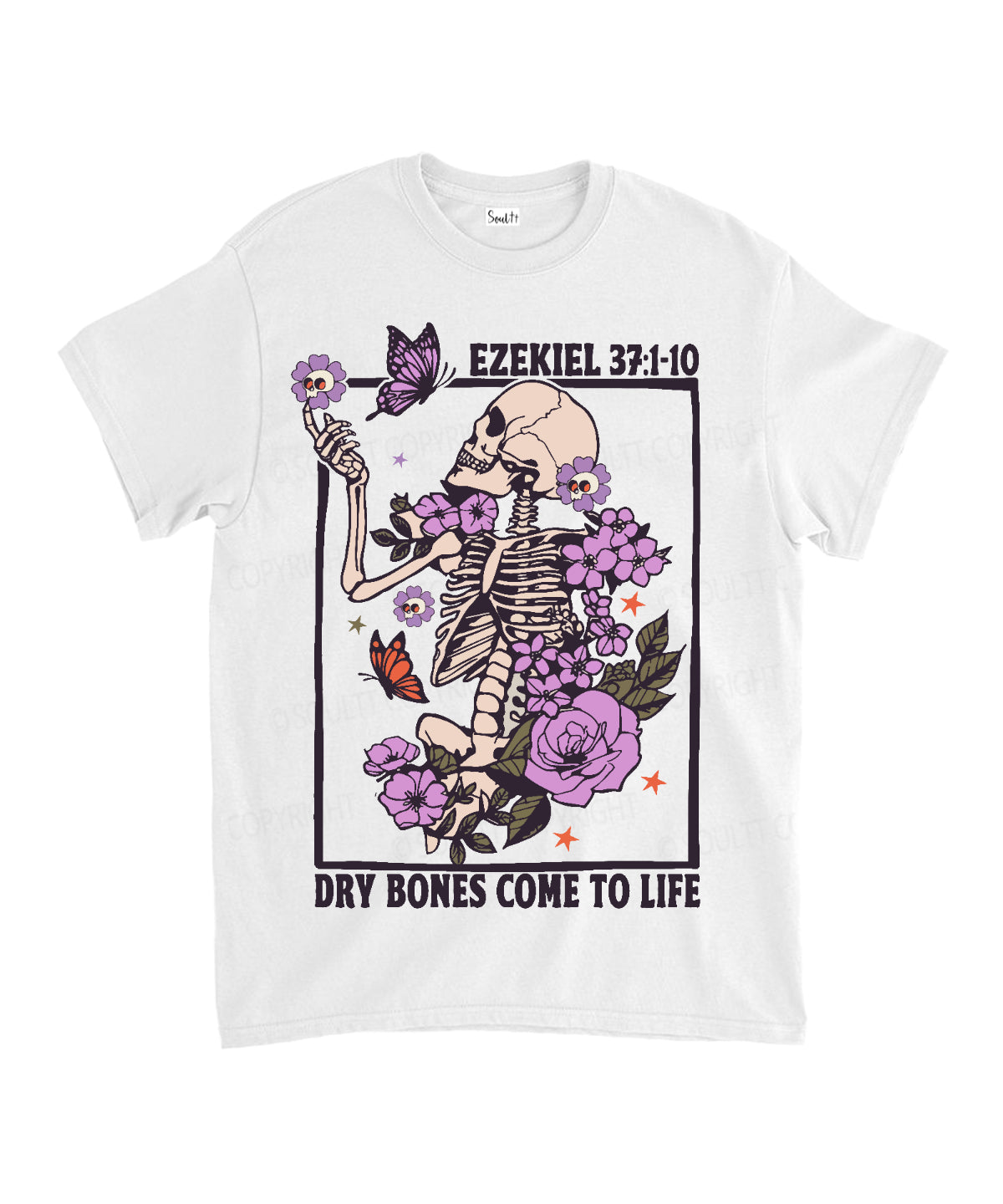 Dry Bones Come To Life Unisex Cotton Christian T-Shirt Hoodie, Sweatshirt | CiraTrend.com (Image 1)