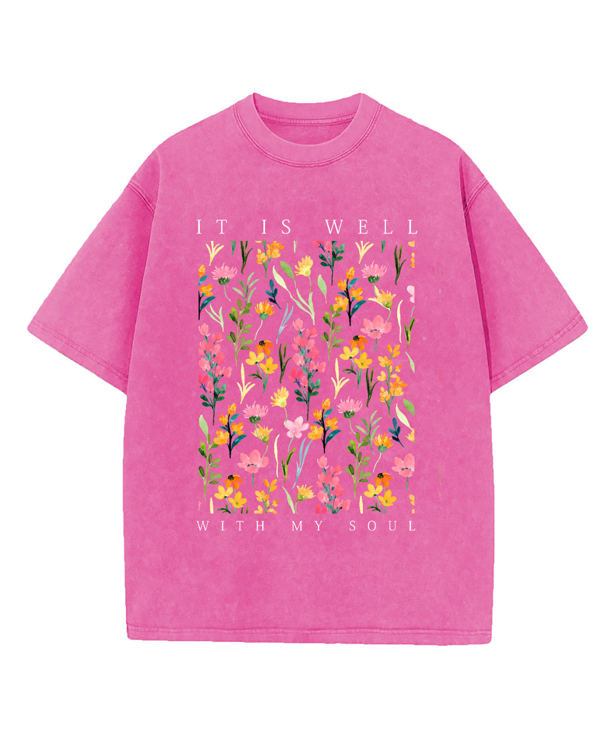 It Is Well With My Soul Washed Christian T-shirt Style012 Hoodie, Sweatshirt | CiraTrend.com (Image 3)
