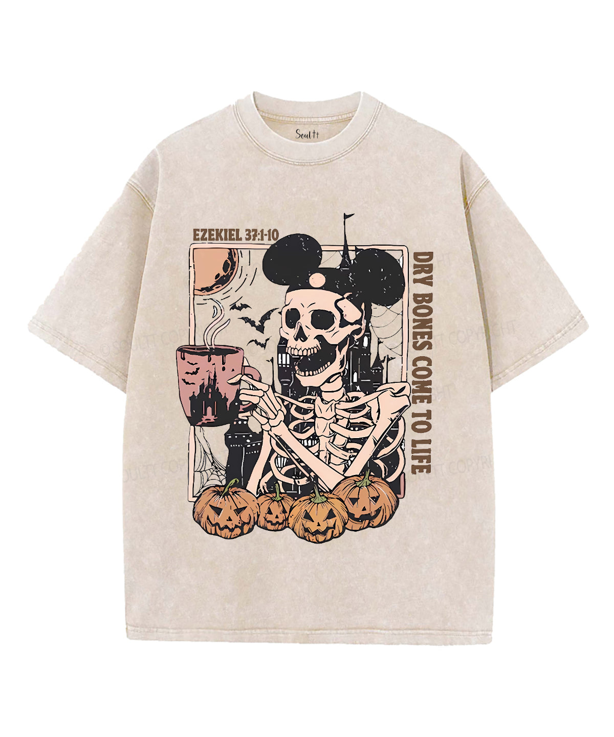 Dry Bones Come To Life Unisex Washed Christian T-shirt Style007 Hoodie, Sweatshirt | CiraTrend.com (Image 1)