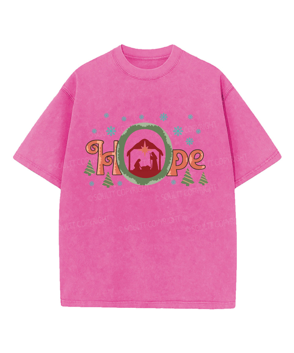 His Hope Washed Christian T-Shirts, Hoodie, Sweatshirt
