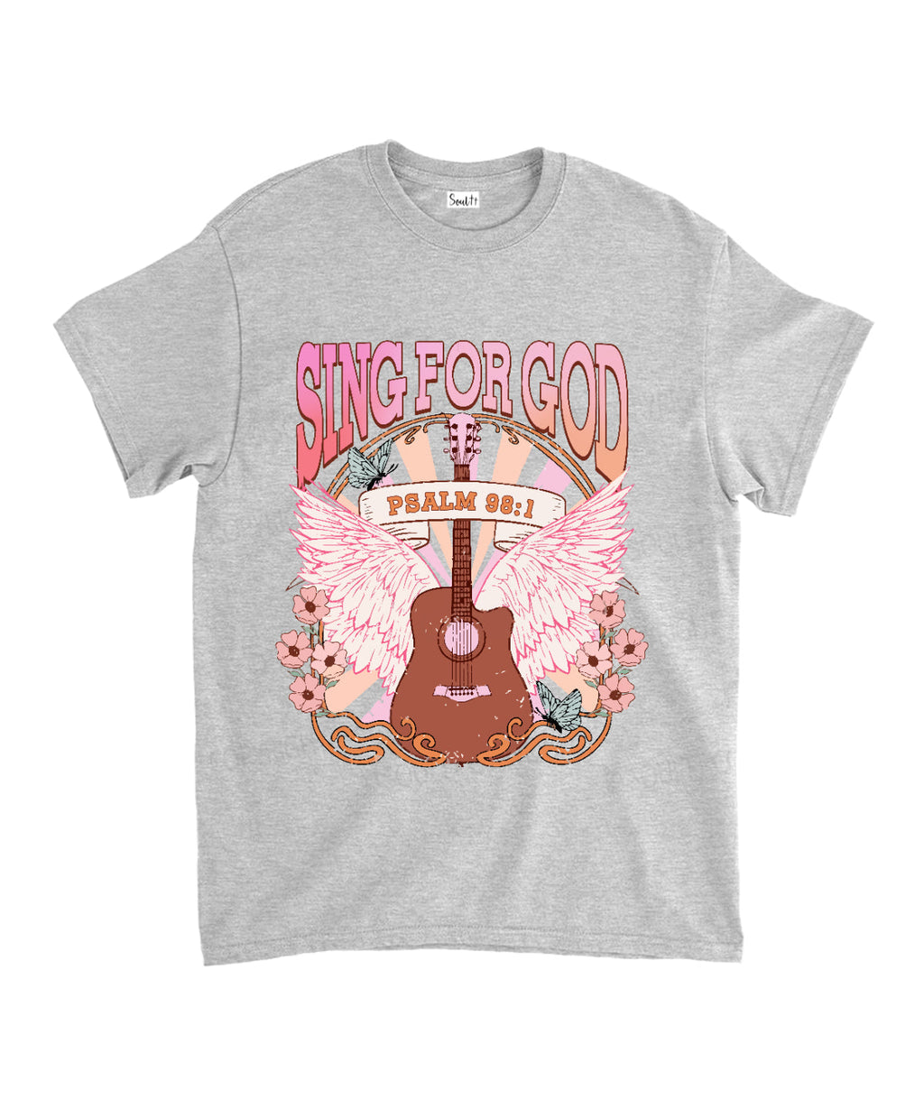 Sing For God Unisex Cotton Christian T-Shirt Hoodie, Sweatshirt | CiraTrend.com (Image 3)