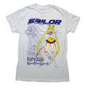 Sailor Moon Mens T-Shirt - Eternal Sailor Moon Standing Outlined Tiare Hoodie, Sweatshirt | CiraTrend.com