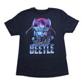 Blue Beetle Mens T-Shirt - Crouching In Front of Pink Sunset Hoodie, Sweatshirt | CiraTrend.com