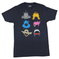 Overwatch Mens T-Shirt - Fighter Spray Heads Collection Of Six Hoodie, Sweatshirt | CiraTrend.com