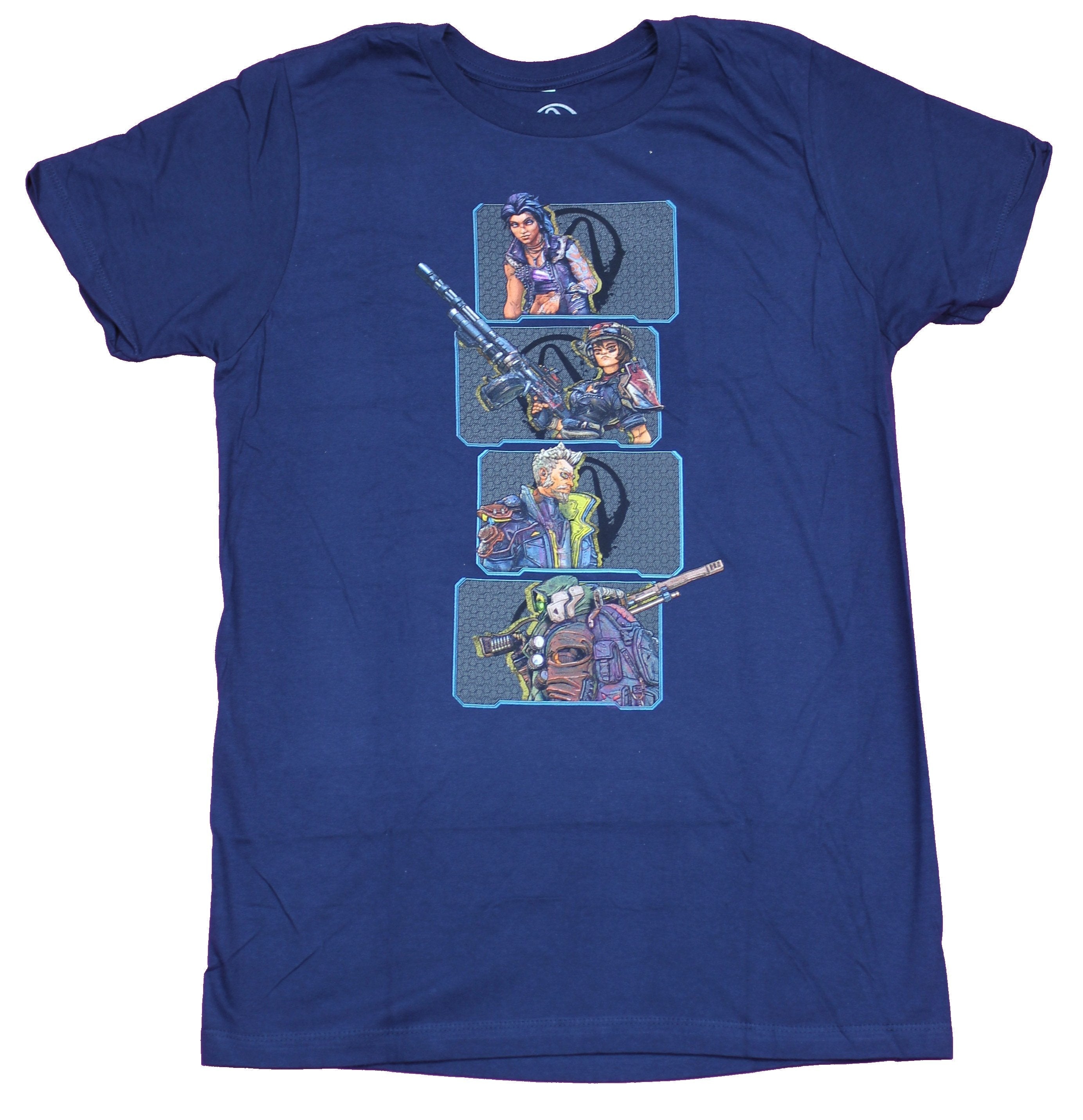 Borderlands 3  Mens T-Shirt -  4 Boxes of Characters Images Hoodie, Sweatshirt | CiraTrend.com