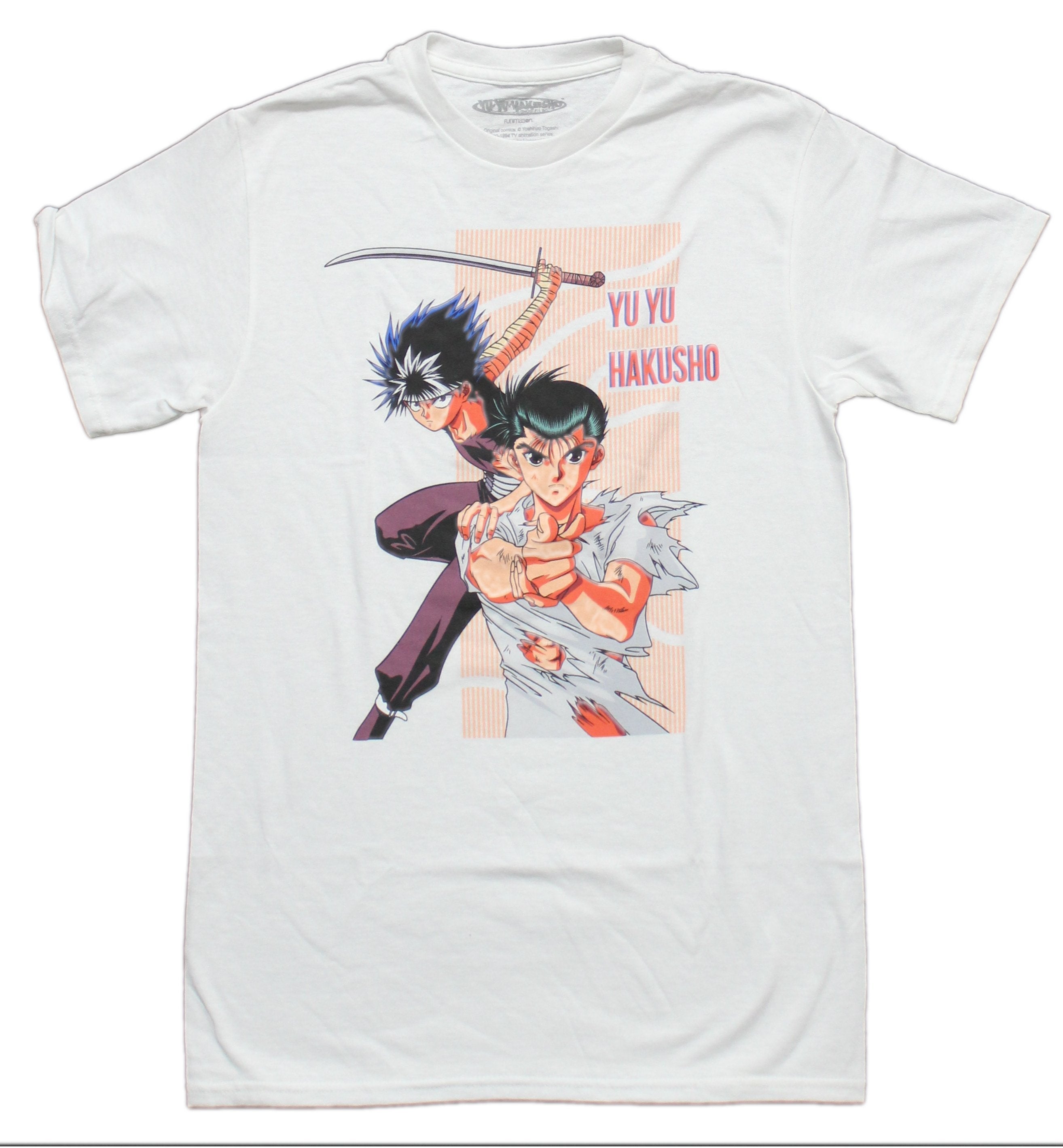 Yu Yu Hakusho Mens T-Shirt - Yuske Hei Lined Box Dup Image Hoodie, Sweatshirt | CiraTrend.com