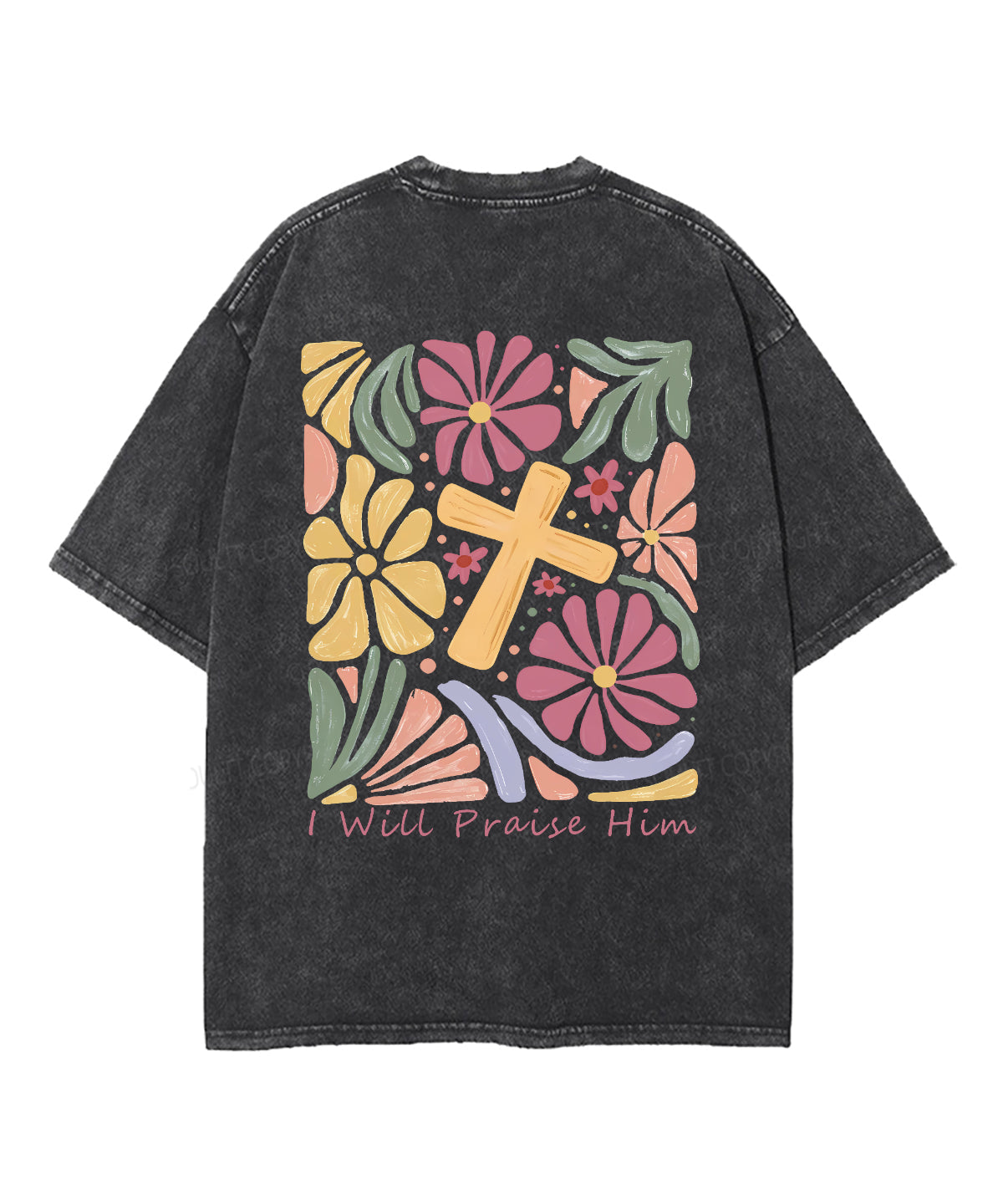 I Will Praise Him Double Sided Washed Christian Style003 T-Shirts, Hoodie, Sweatshirt
