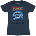 Back to the Future Mens T-Shirt - Floating DeLorean  Under Logo Hoodie, Sweatshirt | CiraTrend.com