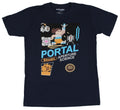 Portal Mens T-Shirt - Steam Aperture Science NES Box Art Image Hoodie, Sweatshirt | CiraTrend.com