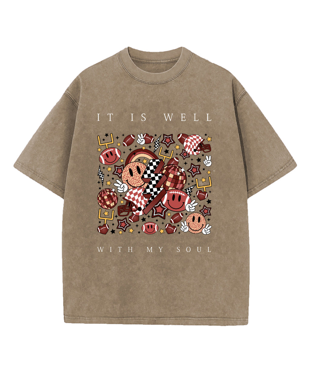 It Is Well With My Soul Washed Christian T-shirt Style018 Hoodie, Sweatshirt | CiraTrend.com (Image 5)