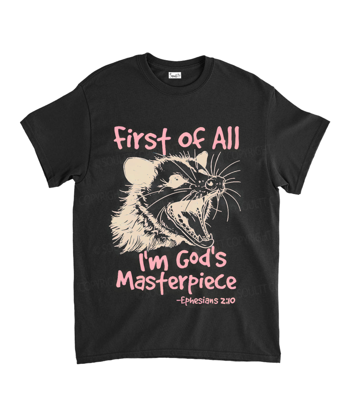 I'm God's Masterpiece Unisex Cotton Christian T-Shirt Hoodie, Sweatshirt | CiraTrend.com (Image 2)