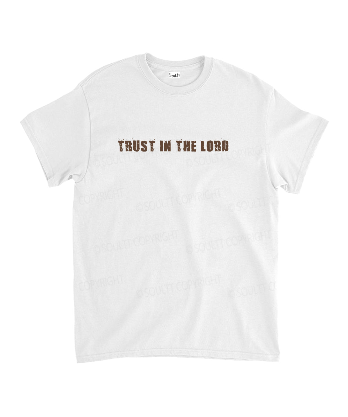 Trust In The Lord Double Sided Unisex Cotton Christian T-Shirt Style001 Hoodie, Sweatshirt | CiraTrend.com (Image 2)