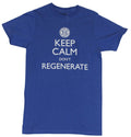 Doctor Who Mens T-Shirt  - Keep Calm and Regenerate Council of TimeLords Sta Hoodie, Sweatshirt | CiraTrend.com