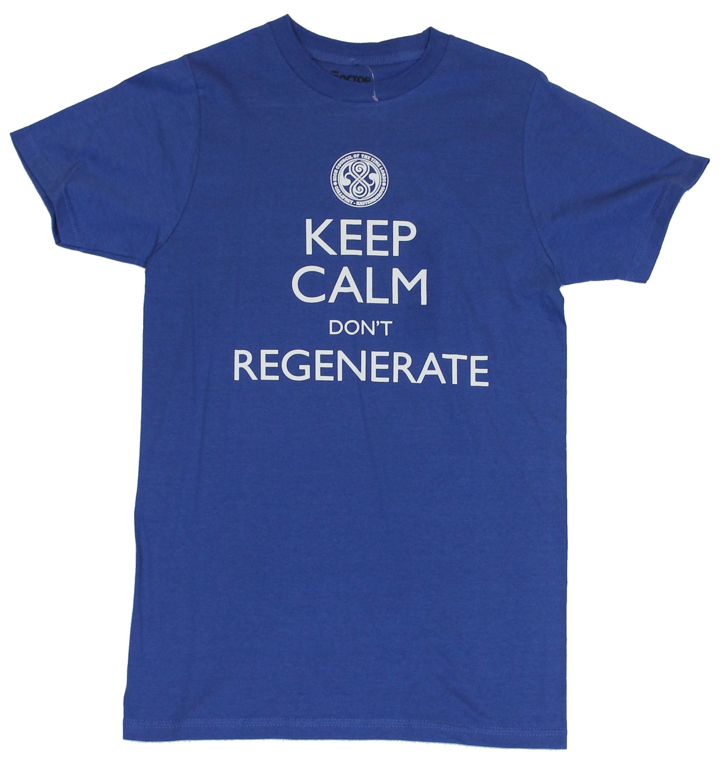 Doctor Who Mens T-Shirt  - Keep Calm and Regenerate Council of TimeLords Sta Hoodie, Sweatshirt | CiraTrend.com
