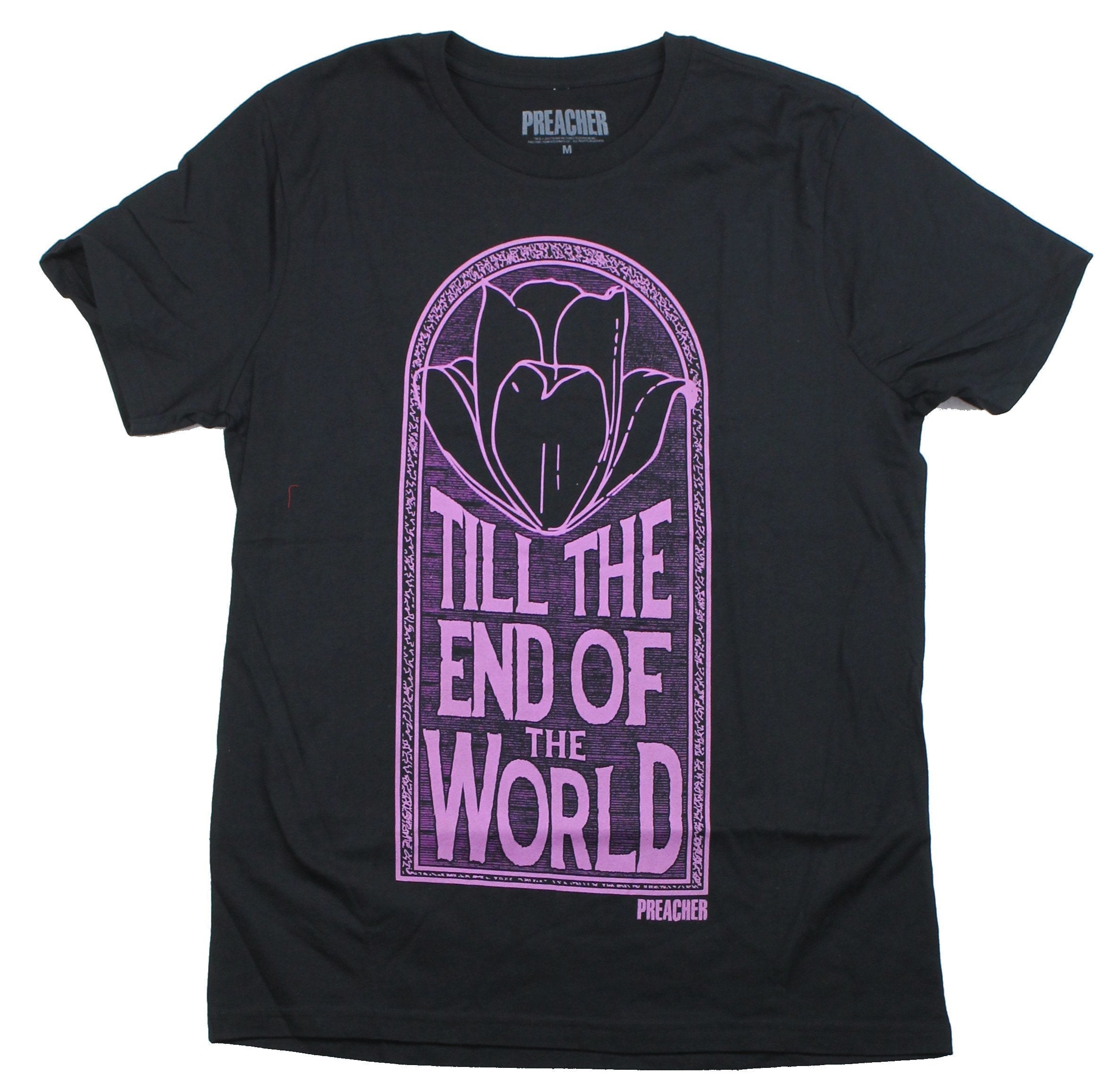 Preacher Mens T-Shirt - Till The End of The World Tulip Image Hoodie, Sweatshirt | CiraTrend.com