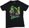 Godzilla Mens T-Shirt - Godzilla: King of the Monsters Neon graphic Hoodie, Sweatshirt | CiraTrend.com