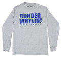The Office Mens Long Sleeve T-Shirt  -  Dunder Mifflin Inc Paper Company Logo Hoodie, Sweatshirt | CiraTrend.com