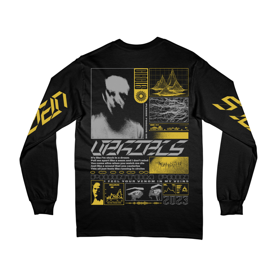 "Phantom Pain" L/S T-Shirt Hoodie, Sweatshirt | CiraTrend.com (Image 2)
