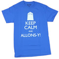 Doctor Who Mens  T-Shirt - Keep Calm And Allons-Y! Hoodie, Sweatshirt | CiraTrend.com